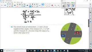 solving problems using angle relationships hw