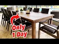 We Built an Easy Outdoor Table that Seats 10