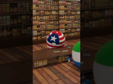 No se quién es más tonto #countryballs #humor
