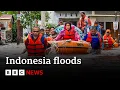 Floods hit Indonesia leaving 90 people dead | BBC News