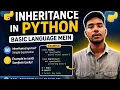 Inheritance in Python Explained in Hindi OOPs Concept with Simple Example