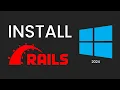 Install Ruby on Rails on Windows Linux Subsystem