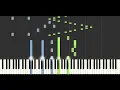 French Fuse - Space (piano tutorial)