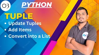Tuple update in python Add Items in hindi programmingwithamit