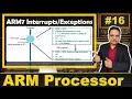 ARM7 Interrupts and Exceptions Steps ISR Address and Overview ARM