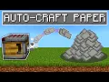 Minecraft EASIEST Paper Auto Crafter in Bedrock Edition 1 21 Nintendo