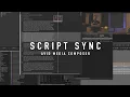Script Sync - AVID MEDIA COMPOSER