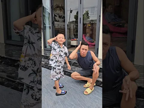 Cha ơi bắt tay nữa hong #funny #haihuoc #shorts