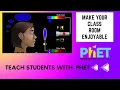 PhET simulation for education math chemistry physics biology prdfact