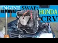 HONDA CR-V Engine SWAP Part 1 REMOVAL Complete Tutorial