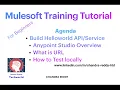 P1-S5 MuleMulesoft Tutorial How to Build Mule Helloworld API Build your Mulesoft First API