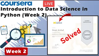 Introduction to Data Science in Python Week 2 Coursera