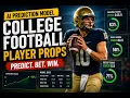 College Football Player Prop Prediction Model Explained