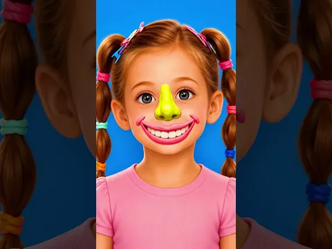 ¿Qué tengo en la cara? 😊 Juego educativo para niños #diversión #cortos