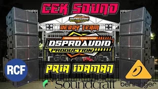 Download CEK SOUND||PRIA IDAMAN||DEDDY TEAM MP3