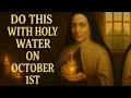 Download Lagu Saint Teresa: Do This with Holy Water on October 1st and Attract Miracles