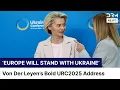 Download Lagu Ursula von der Leyen Delivers Powerful Speech on Europe’s Role in Ukraine’s Recovery | AC1B
