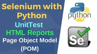Selenium with Python Unittest HTML Reports Page Object Model