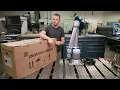 Universal Robots UR10e Unboxing Setup Mounting Power On
