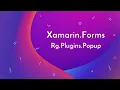 How to show any page as a Popup in Xamarin forms Rg Plugins PopUp Tutorial