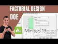 Mastering Factorial Design of Experiments with Minitab Factorial Design Analysis Tutorial
