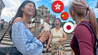 They think I'm a Tourist until I Suddenly Speak their Languages Fluently