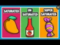 Saturated Unsaturated and Supersaturated Solution Chemistry