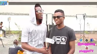 pepenazi jabo behind the scene video shoot pluggaz tv