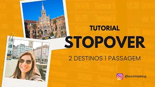 Como reservar seu voo com STOPOVER: TUTORIAL
