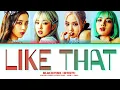 Download Lagu (AI Cover) BLACKPINK (블랙핑크) 'LIKE THAT' Lyrics (Color Coded Lyrics)