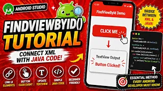 ANDROID - FINDVIEW BY ID TUTORIAL IN JAVA