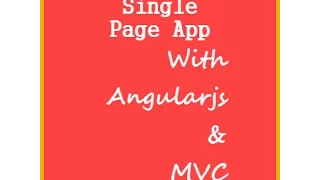 Single Page Application Part 1 SPA with Angular