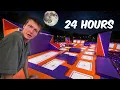 We Snuck Into an Outdoor Trampoline Park Overnight