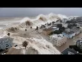 Download Lagu Tragedie in New Jersey, VS! Huizen zinken, orkaan Erin veroorzaakt overstromingen en enorme golven.