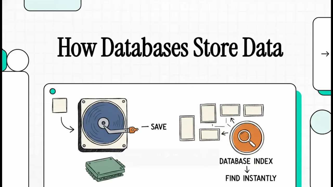 How Databases Store Data
