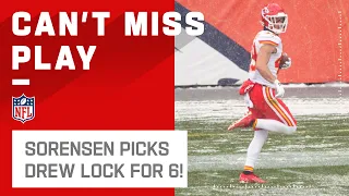 Chiefs Take Drew Lock INT to the House