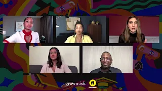Interview Yara Shahidi Chloe Bailey Francia Raisa Emily Arlook talk grown-ish Season 4B