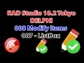 Rad Studio Delphi 007 ListBox - 008 Modify Items