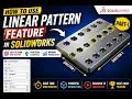 SOLIDWORKS Linear Pattern Tutorial Complete Beginner Guide Part 1