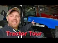 Tractor Tour Our 10 Ford New Hollands with one misfit