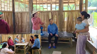 Nhat visited Hang and was surprised to find a strange girl at his house