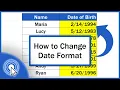 How to Change Date Format in Excel the Simplest Way