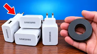 Millions Don’t Know Idea! Put The Magnet To The Charger And Enjoy!