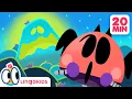 Download Lagu BABY BOT'S HALLOWEEN STORIES 🎃👻 | Backyard Tales Cartoons | Lingokids