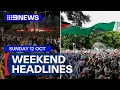 Download Lagu Large crowd's awaiting hostage release; Pro-Palestinian marches around Australia | 9 news Australia