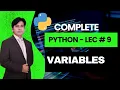 09 Python Tutorial for Beginners Python Lecture 9 Variables