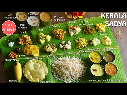Download MP3 Kerala sadya recipes | Onam sadya recipes | Sadya recipes full preparation