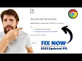 How to Fix This Site Can t be Reached Unexpectedly Closed the Connection n Google Chrome