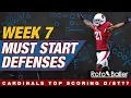Defense Start Em Sit Em - Fantasy Football Week 7