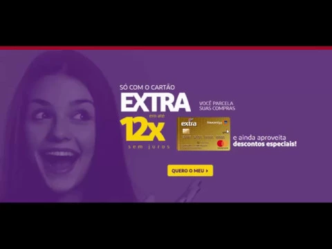 CARTÕES DE CRÉDITO EXTRA MASTERCARD, NÃO PRECISA COMPROVAR RENDA
